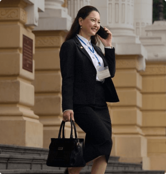 Business Woman on Cellphone